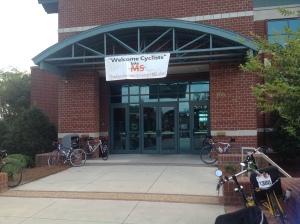 The New Bern Riverfront Convention Center welcomes cyclists to register for the 2013 Historic New Bern Bike MS event.